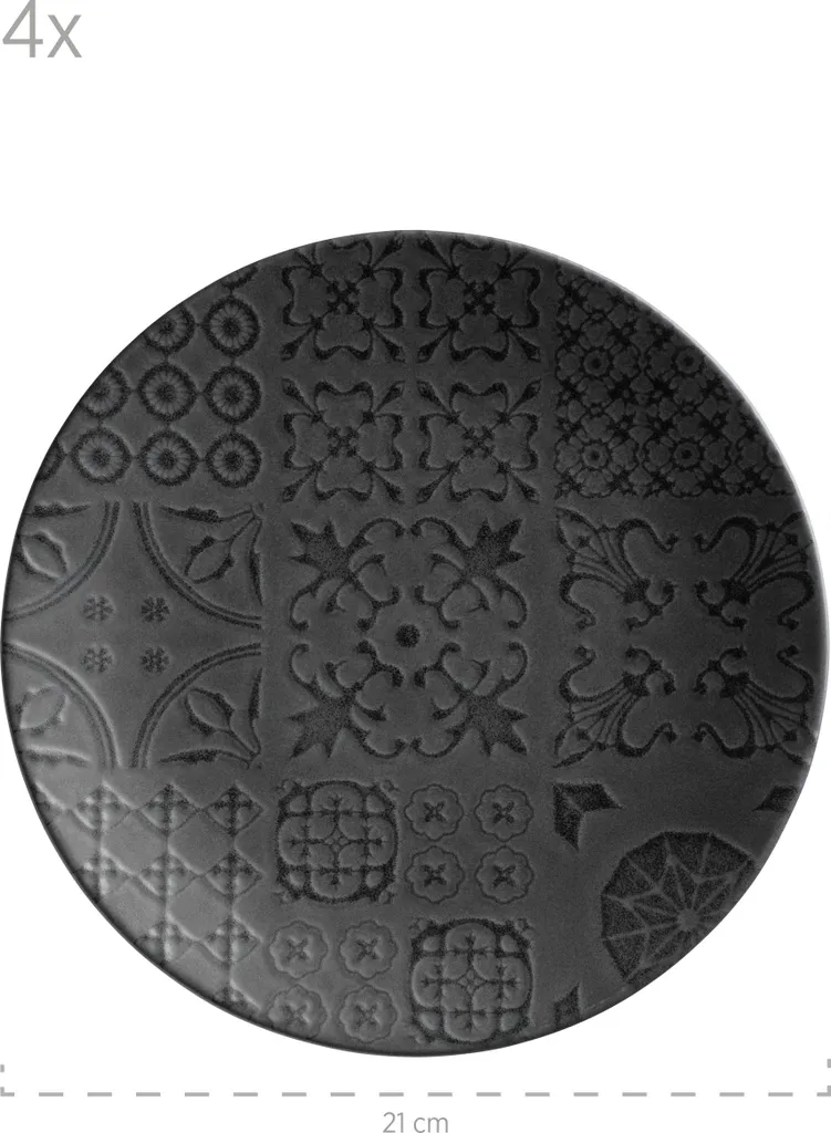 Tafelservice, Steinzeug Tafelservice, Steinzeug Trad. Tiles Mäser – Bild 3