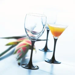 Luminarc Weingläser Weinkelch Set 6 Gläser Wein Klar Rotweingläser Weißweingläser 250 Ml