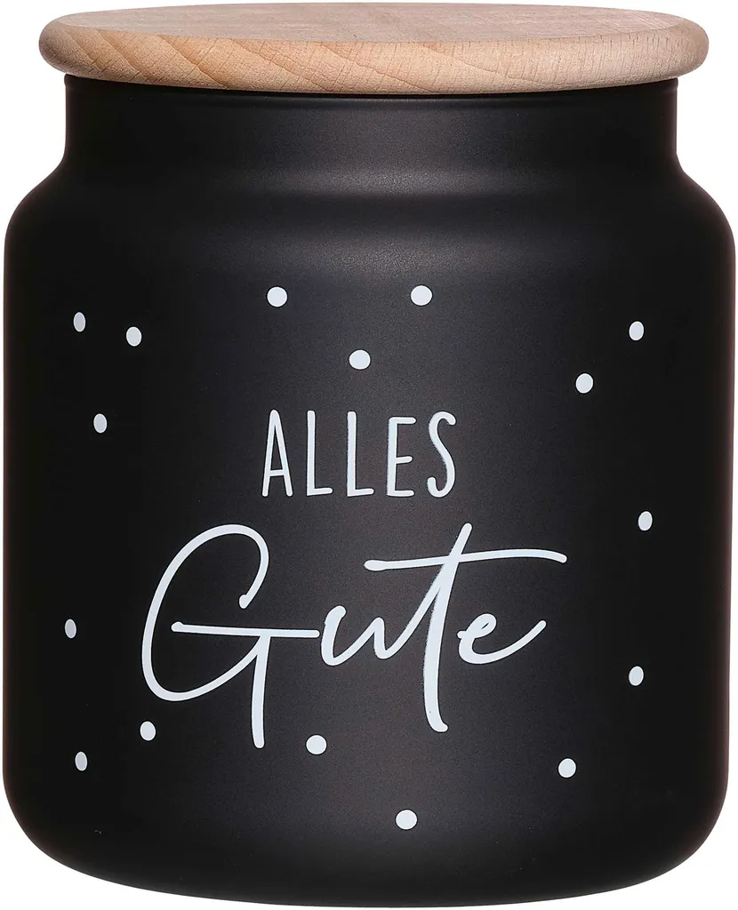 Ritzenhoff & Breker Vorratsglas "ALLES GUTE" 1,1 L (1 Stück) – Bild 2
