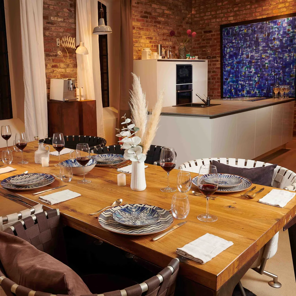 Tafelservice, Steinzeug Tafelservice, Steinzeug Iberico Blue Mäser – Bild 7