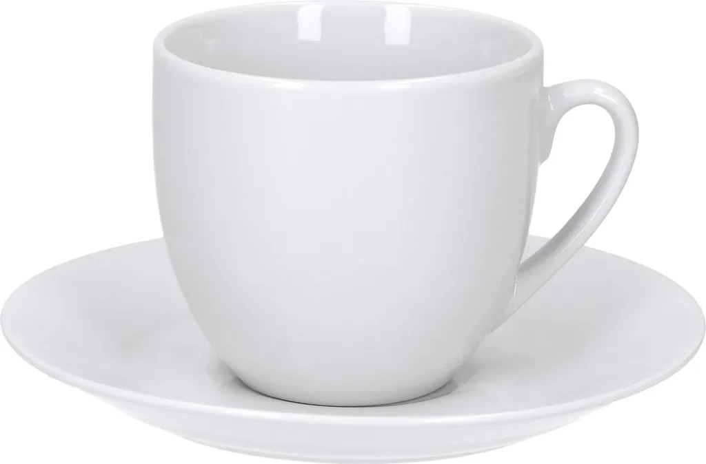 Van Well Trend 30-tlg. Kombiservice Weiß Für 6 Personen, Tafelservice + Kaffeeservice – Bild 8