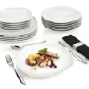Tafelservice "Bilgola" By Sänger, 18 Teilig Für 6 Personen, Im Abgerundetem Design