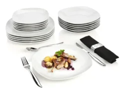 Tafelservice "Bilgola" By Sänger, 18 Teilig Für 6 Personen, Im Abgerundetem Design