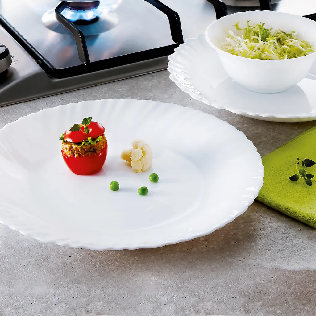 Tafelservice Geschirrset Luminarc 18-tlg. Essservice Teller Hartglas Essteller