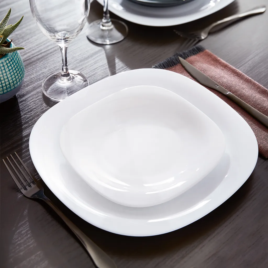 Tafelservice Carine Neo Weiß 18-teilig LUMINARC Essservice Tafelgeschirr Teller – Bild 6