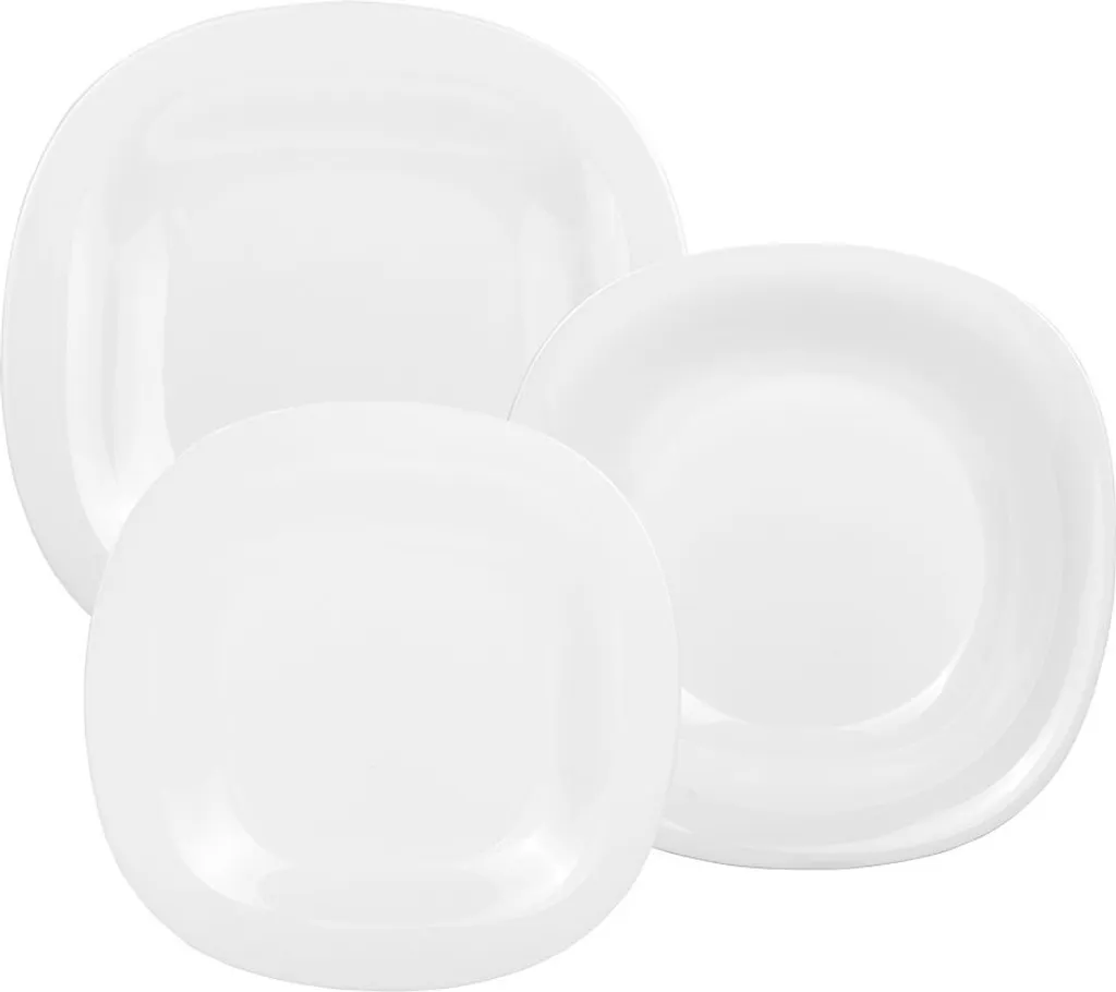 Tafelservice Carine Neo Weiß 18-teilig LUMINARC Essservice Tafelgeschirr Teller – Bild 7