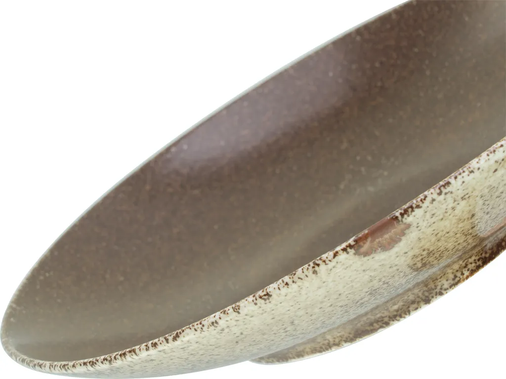 CreaTable 22409 Tafelservice Rusty Für 8 Personen, Porzellan, Braun (1 Set, 12-teilig) – Bild 5