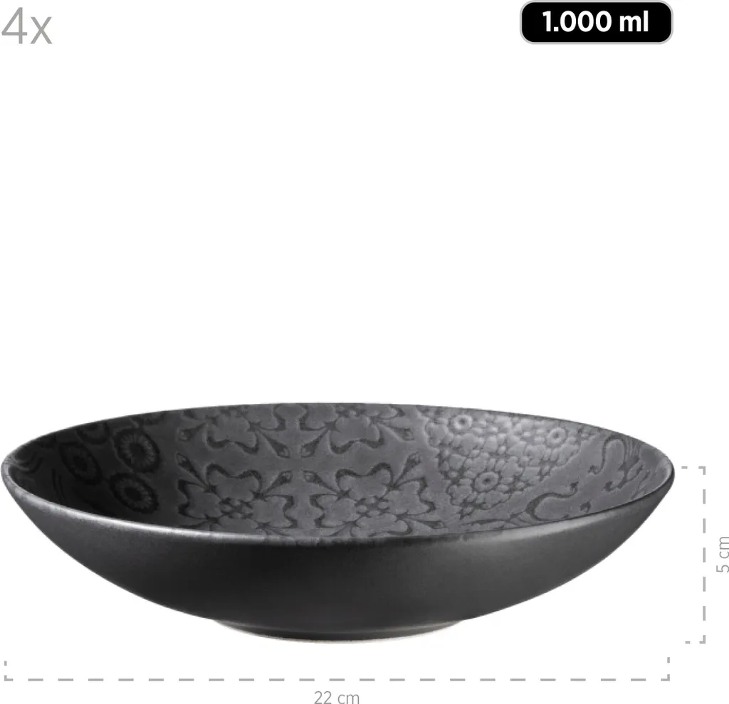 Tafelservice, Steinzeug Tafelservice, Steinzeug Trad. Tiles Mäser – Bild 2