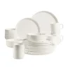Mäser 931617 Kombiservice Finaro Für 4 Personen, Porzellan, Weiß (1 Set, 16-teilig)