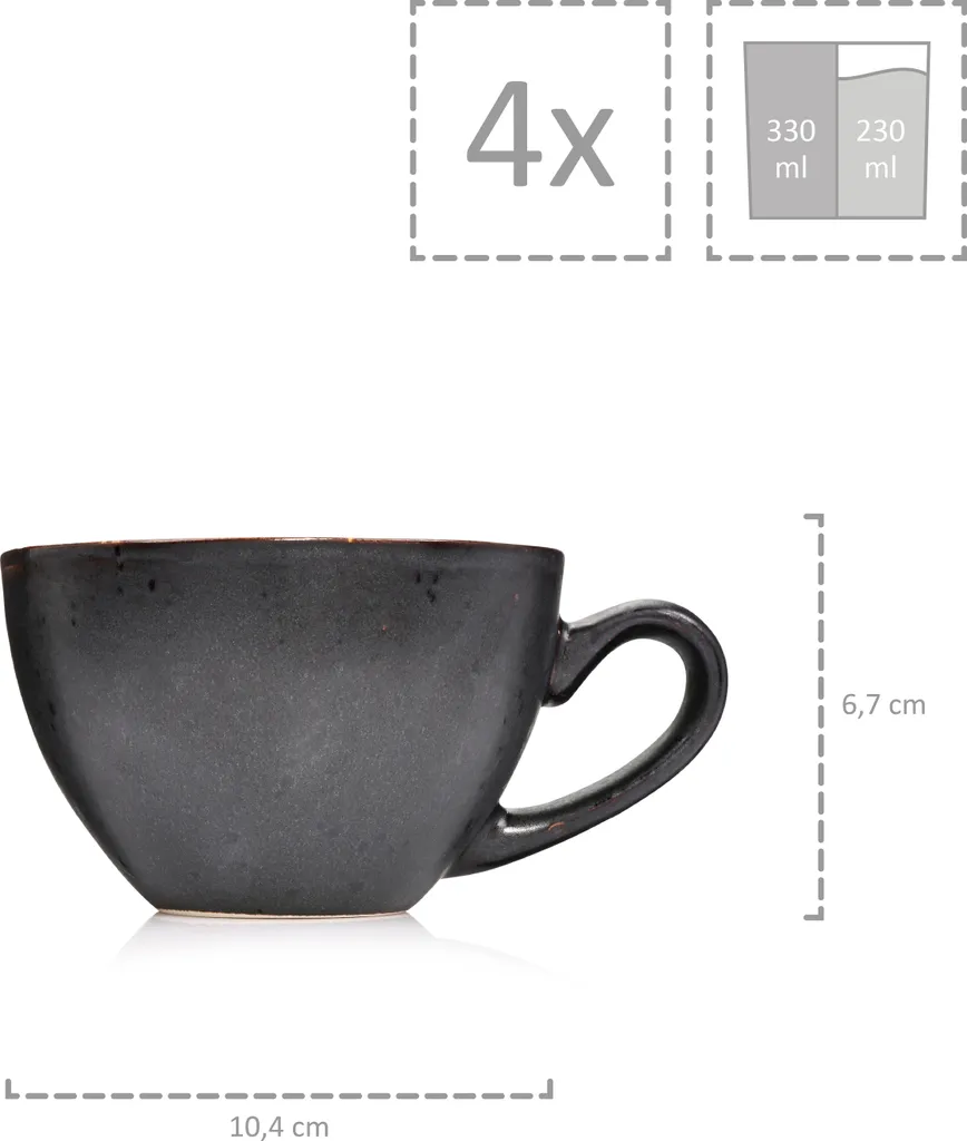 Sänger Kaffeeservice Tombey 12 Teilig – Bild 7