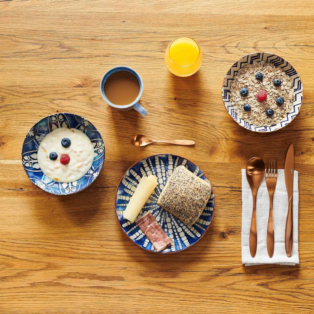 Tafelservice, Steinzeug Tafelservice, Steinzeug Iberico Blue Mäser – Bild 5